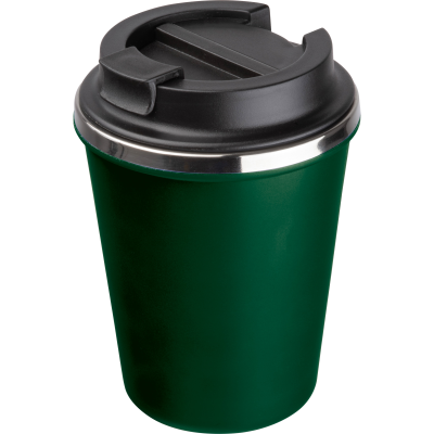 Picture of STAINLESS STEEL METAL DRINK CUP 350ML METODY in Dark Green