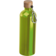 Picture of STAINLESS STEEL METAL DRINK BOTTLE with Carabiner, 750Ml in Apple Green 