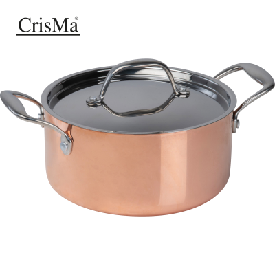 Picture of CRISMA COPPER POT with Lid in Copper 
