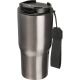 Picture of STAINLESS STEEL METAL DRINK CUP, 550ML in Silvergrey 