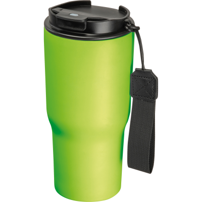 Picture of STAINLESS STEEL METAL DRINK CUP, 550ML in Apple Green 