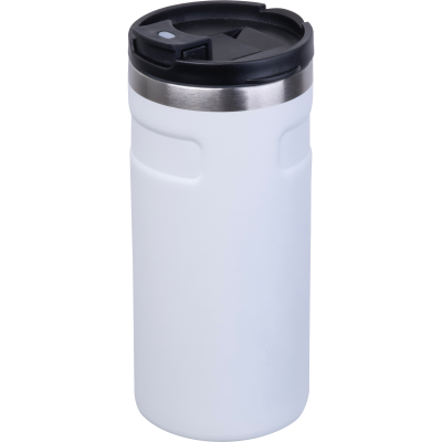 Picture of VACUUM DRINK CUP, 450 ML SILVIO in White
