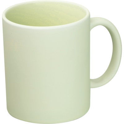Picture of MATTE CERAMIC POTTERY SUBLIMATION MUG ARIEL in Apple Green