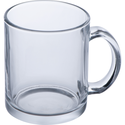 Picture of GLASS MUG FOR SUBLIMATION BARBARA in Clear Transparent