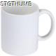 Picture of CERAMIC POTTERY COFFEE MUG in White