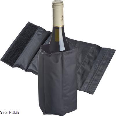 Picture of WINE BOTTLE COOLER with Cooling Pads in Black