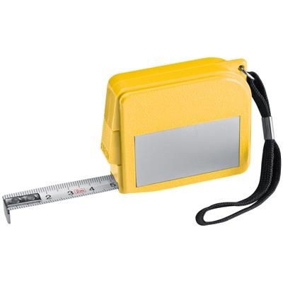 Picture of 2 METER STEEL MEASURING TAPE in Yellow