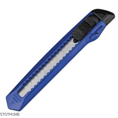 Picture of CUTTER KNIFE with Removable Blade in Blue.