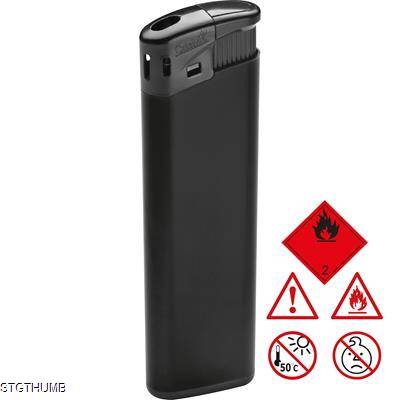 Picture of ELECTRONIC PLASTIC LIGHTER in Black