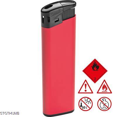 Picture of ELECTRONIC PLASTIC LIGHTER in Red