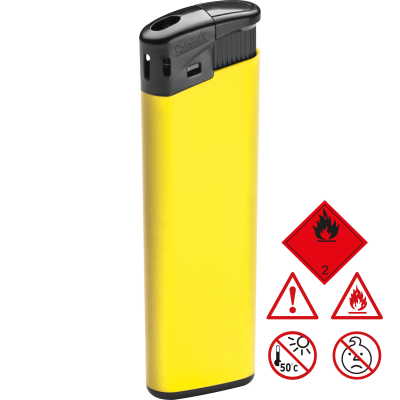 Picture of ELECTRONIC LIGHTER FRANK in Yellow