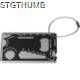 Picture of SURVIVAL LUGGAGE TAG in Black
