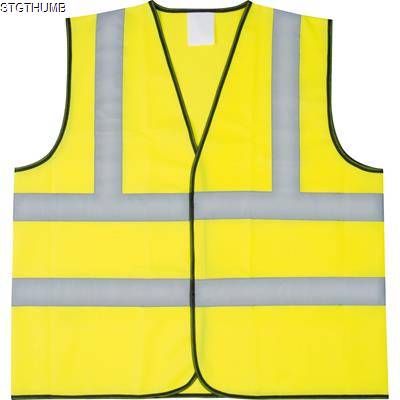 Picture of SAFETY VEST FOR ADULTS in Yellow.