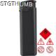 Picture of ELECTRONIC REFILLABLE POCKET LIGHTER in Black