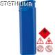 Picture of ELECTRONIC REFILLABLE POCKET LIGHTER in Blue