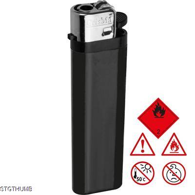 Picture of DISPOSABLE POCKET LIGHTER in Black.