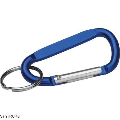 Picture of SNAP HOOK KEYRING in Blue.