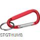 Picture of SNAP HOOK KEYRING in Red