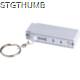 Picture of KEYRING with Folding Ruler in White