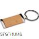 Picture of KEYRING with Wood Stick in Brown