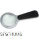 Picture of PLASTIC MAGNIFIER GLASS in Black