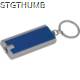 Picture of KEYRING with White LED in Blue