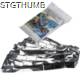 Picture of ALUMINUM INSULATING PICNIC BLANKET in Pouch in Silvergrey