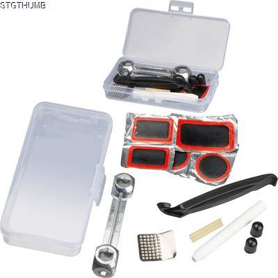 Picture of BICYCLE REPAIR KIT in Clear Transparent.
