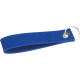 Picture of RPET FELT KEYRING in Blue
