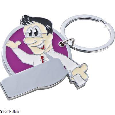 Picture of MANIKIN KEYRING in Violet