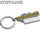 Picture of YOU ARE BEAUTIFUL KEYRING in Light Blue