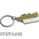 Picture of YOU ARE WELCOME KEYRING in Green