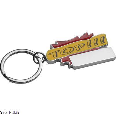 Picture of TOP KEYRING in Red