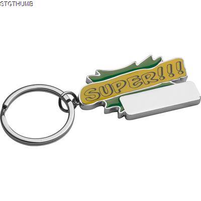Picture of SUPER KEYRING in Green.