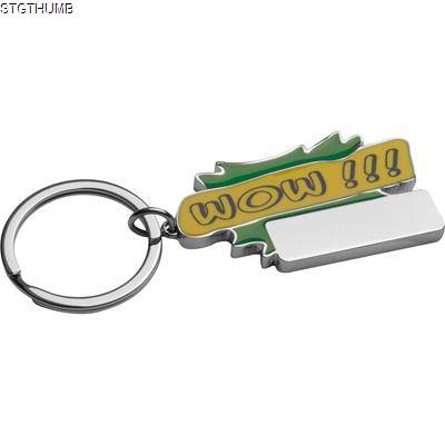 Picture of WOW KEYRING in Green