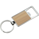 Picture of BAMBOO KEYRING with Bottle Opener in Beige 