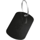 Picture of KEYRING METAL PLATE in Black 