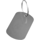 Picture of KEYRING METAL PLATE in Silvergrey 