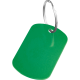 Picture of KEYRING METAL PLATE in Green 