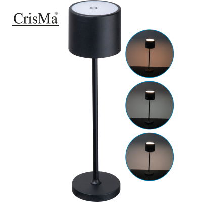 Picture of CRISMA TABLE LAMP with Touch Sensor Modest in Black