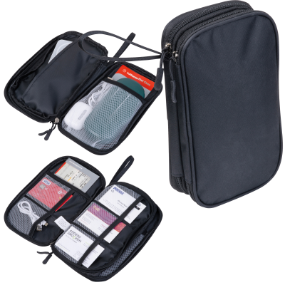 Picture of RPET TRAVEL CASE OTYLIA in Black