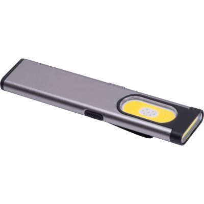 Picture of RECHARGEABLE TORCH MICHAEL in Silvergrey