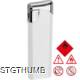 Picture of ELECTRONIC PLASTIC LIGHTER in White