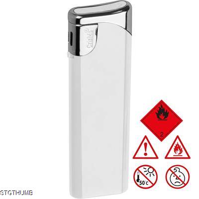 Picture of ELECTRONIC PLASTIC LIGHTER in White