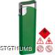 Picture of ELECTRONIC PLASTIC LIGHTER in Green