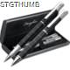 Picture of FERRAGHINI METAL WRITING SET in Black
