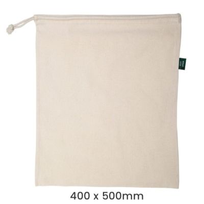 Picture of ARROW COTTON DRAWSTRING POUCH