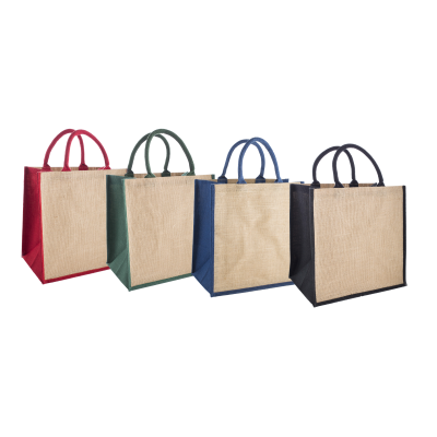Picture of BRECON JUTE ECO FRIENDLY REUSABLE BAG SHOPPER TOTE BAG