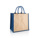 Picture of BRECON JUTE REUSABLE ECO BAG with Wipe Clean Interior