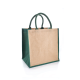 Picture of BRECON JUTE REUSABLE ECO BAG with Wipe Clean Interior